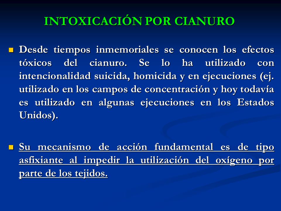 Intoxicacion por cianuro pdf to excel